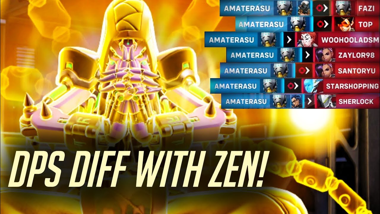Zen is a DPS Now | MORE DAMAGE Than My USELESS DPS in Overwatch 2 #overwatch2