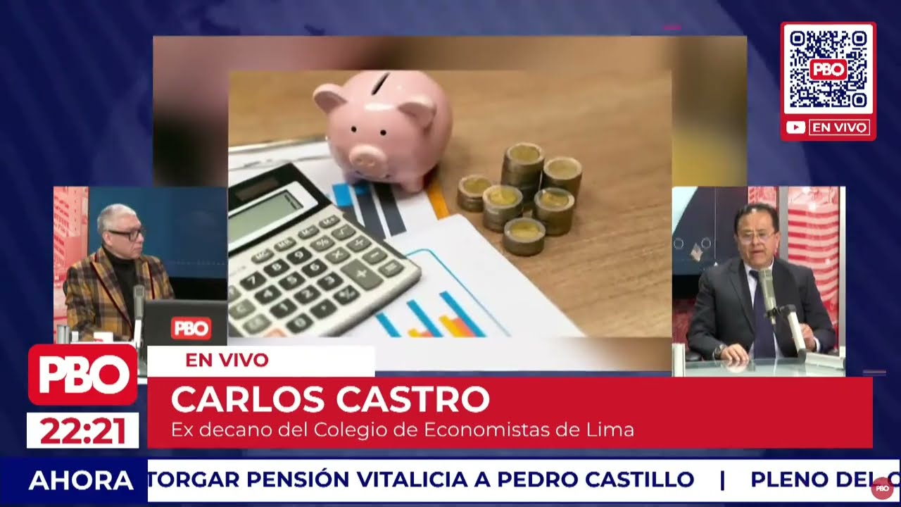 Entrevista en PBO al ex Decano CEL - Ms. Econ. Carlos Castro Gao