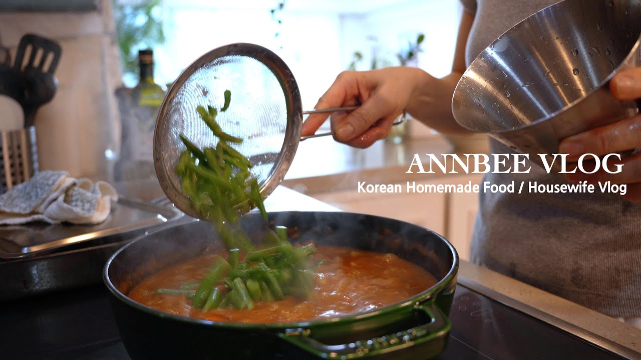 여름 아침 맛도리 상큼 샌드위치🥪영양 듬뿍 간단 저녁 밥상~맛간장도 만들고, 강아지 산책하며 힐링하는 일상🌿