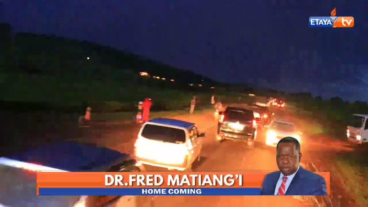 LIVE| Fred Matiang'i Homecoming