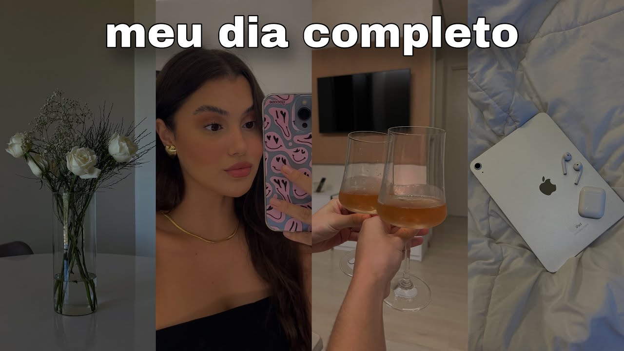 minha rotina | comprinhas da apple, alimentação saudável, treino e vinho 🎧🎀 - BRUNA EROLES