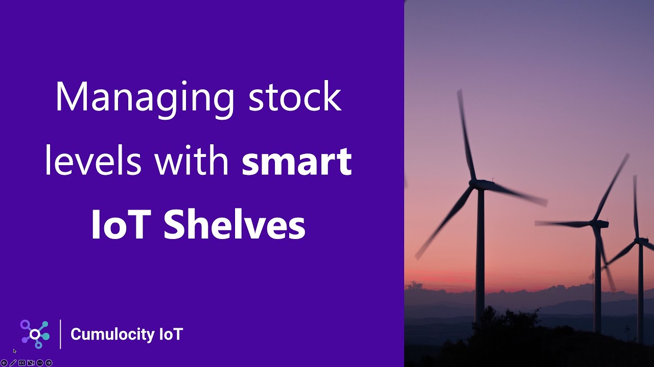 Managing stock levels with smart IoT Shelves