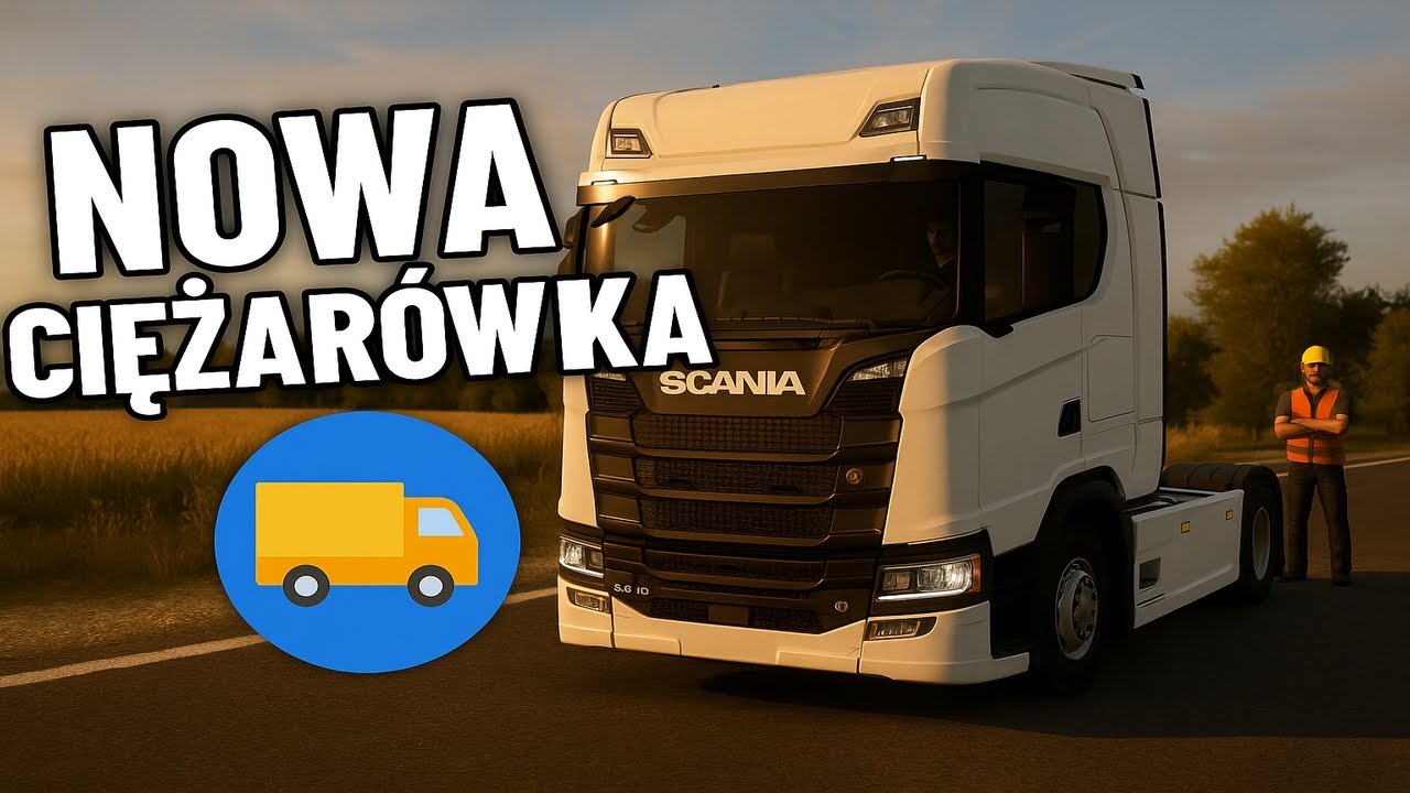 Od zera do milionera w ETS2 #8 – nowa ciężarówka i drugi pracownik!