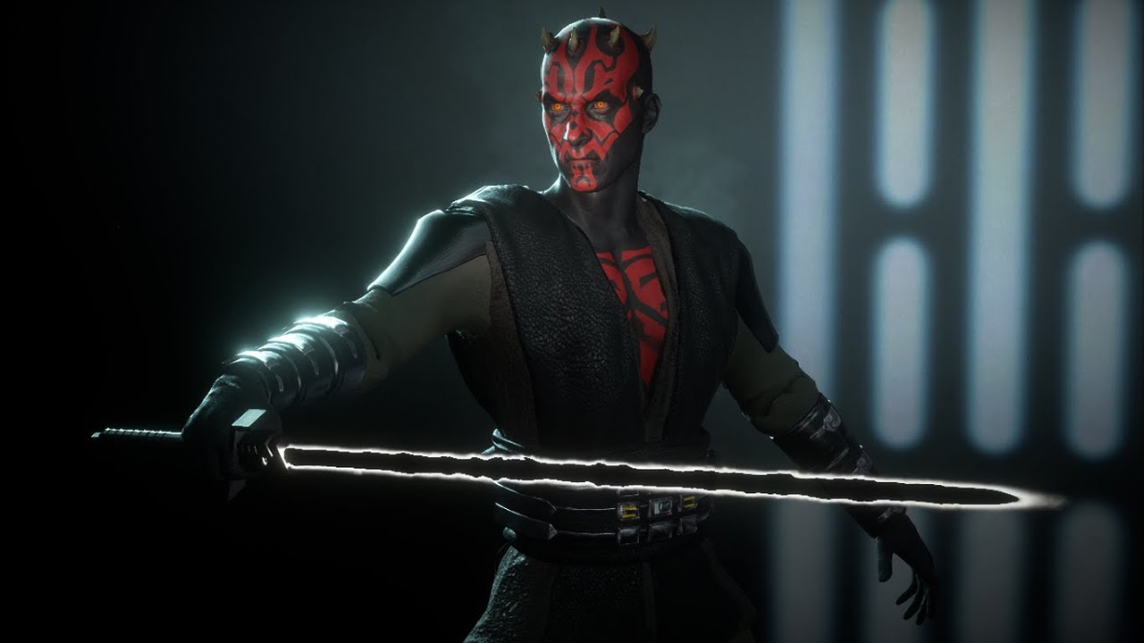 Darksaber Maul Mod By: CubicTitan And TAR | Star Wars Battlefront 2