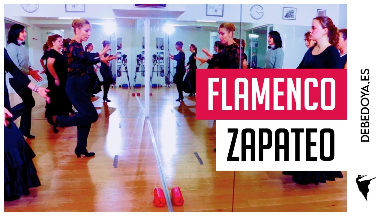 Zapatear en la clase de Flamenco Training