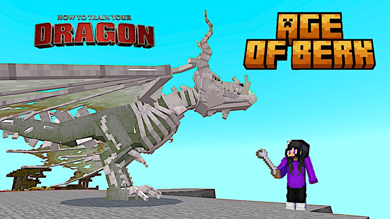 Age of Berk + How to Train Your Dragon in Minecraft / The Boneknapper