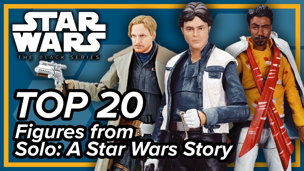 Best Solo Black Series Action Figures, featuring customs