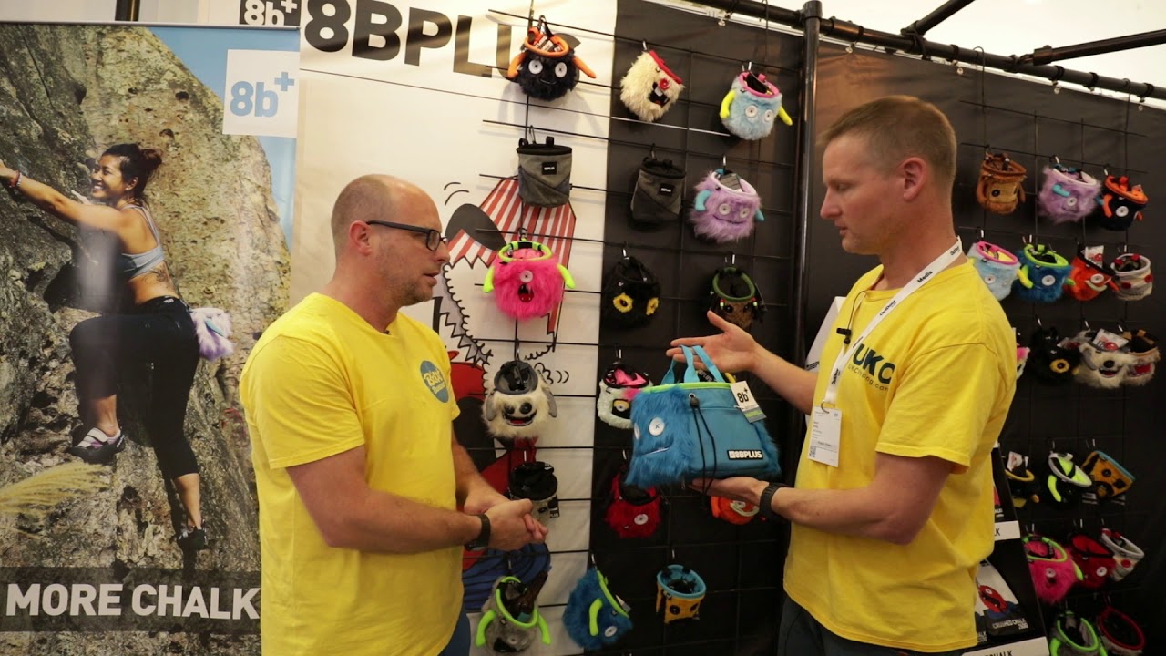 OutDoor 2019 - 8BPlus - Chalk Bags, Rope Bags and Boulder Buckets