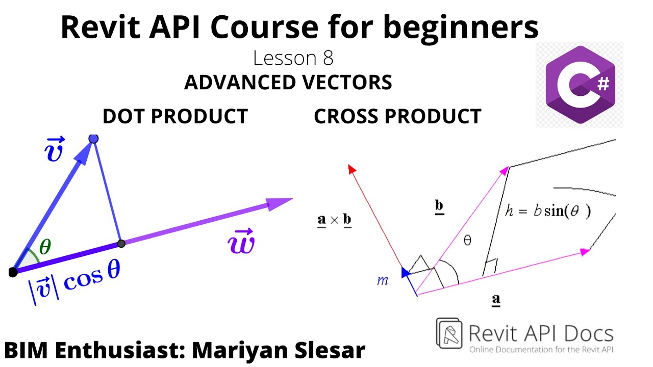 Revit API Course - Lesson 8 | Advanced Vectors