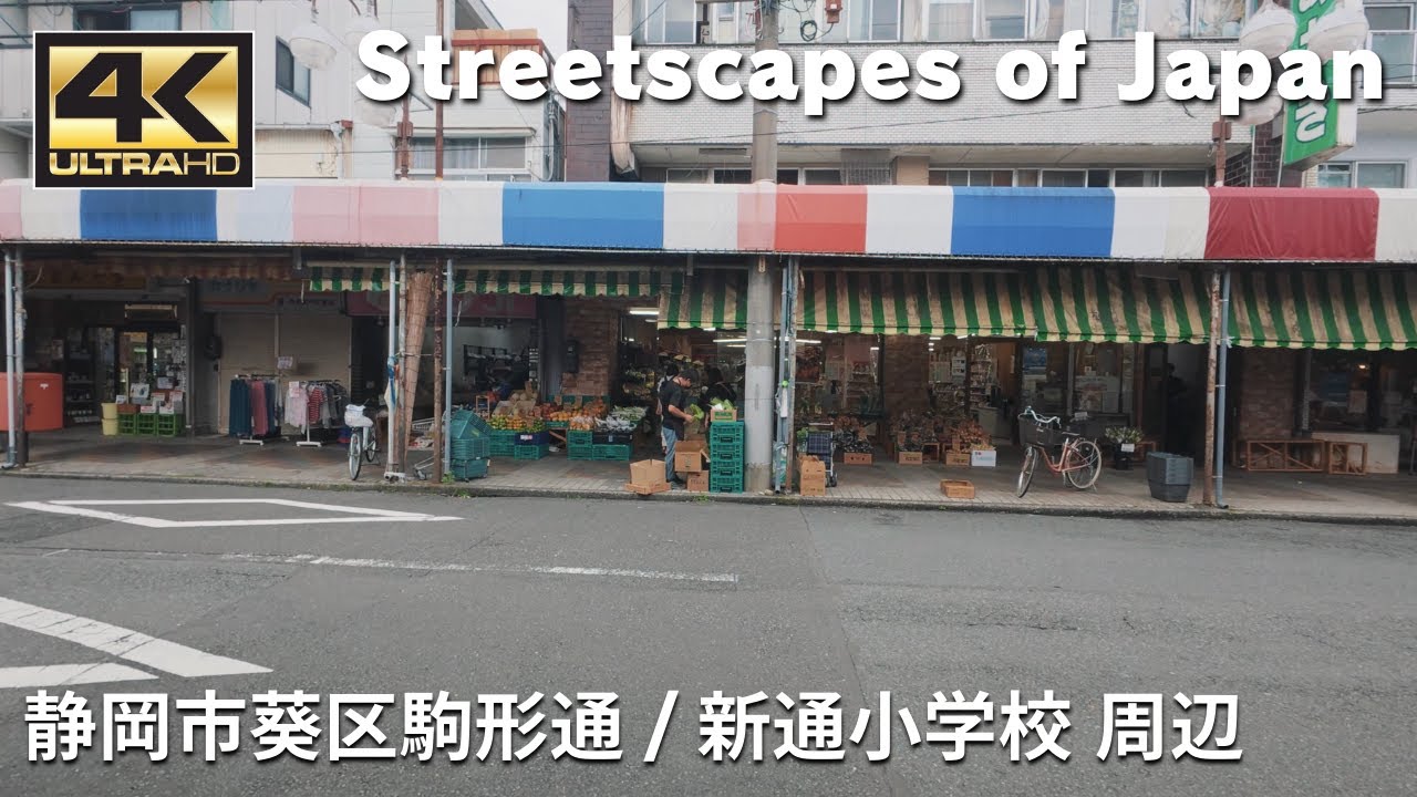 静岡市葵区駒形通 / 新通小学校 周辺 - Streetscapes of Japan / Walking tour / DJI Osmo Action 5 Pro