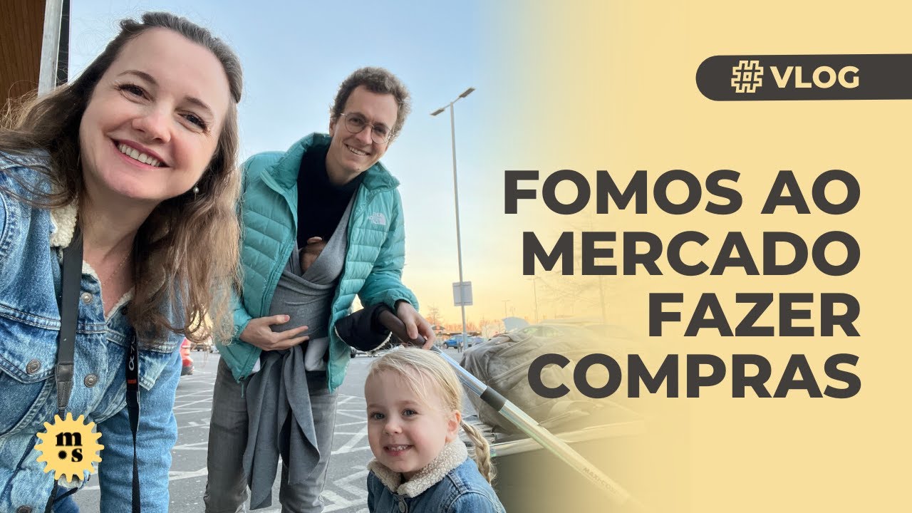 Levamos a Alice para fazer as compras de supermercado