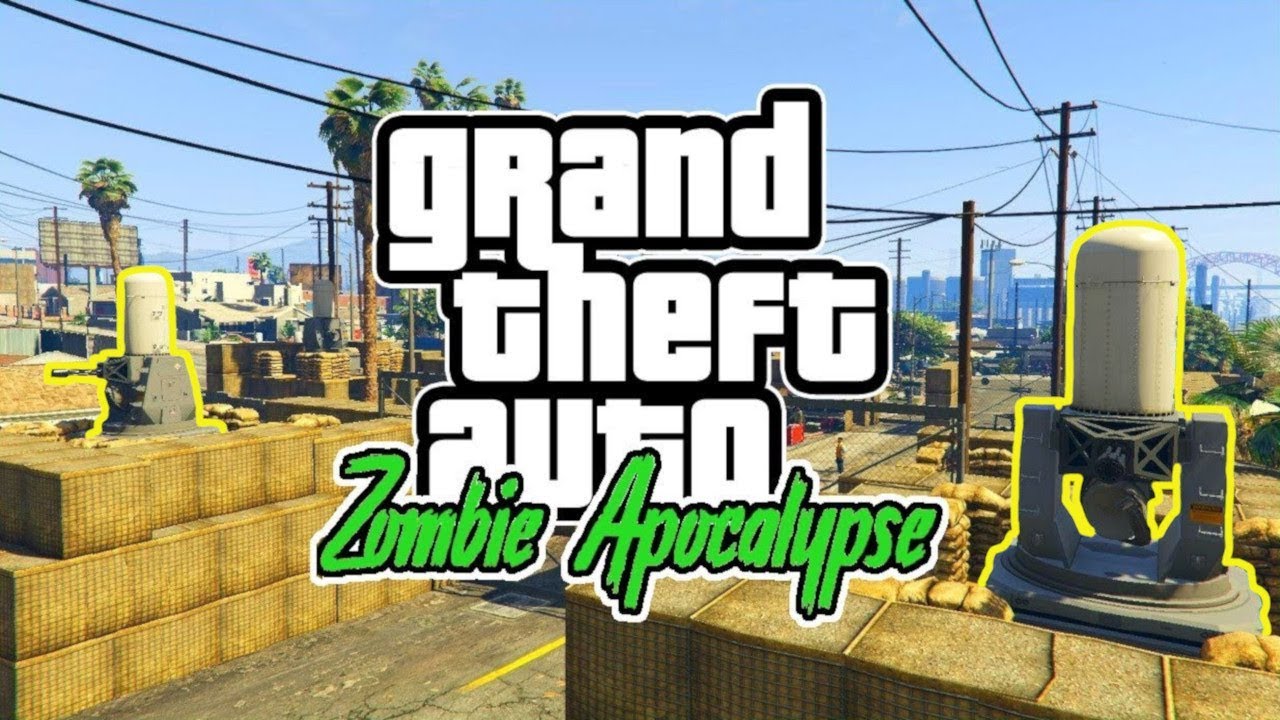 GTA V ZOMBIE MOD #37 - NIKT TEGO NIE ZNISZCZY! 🏯
