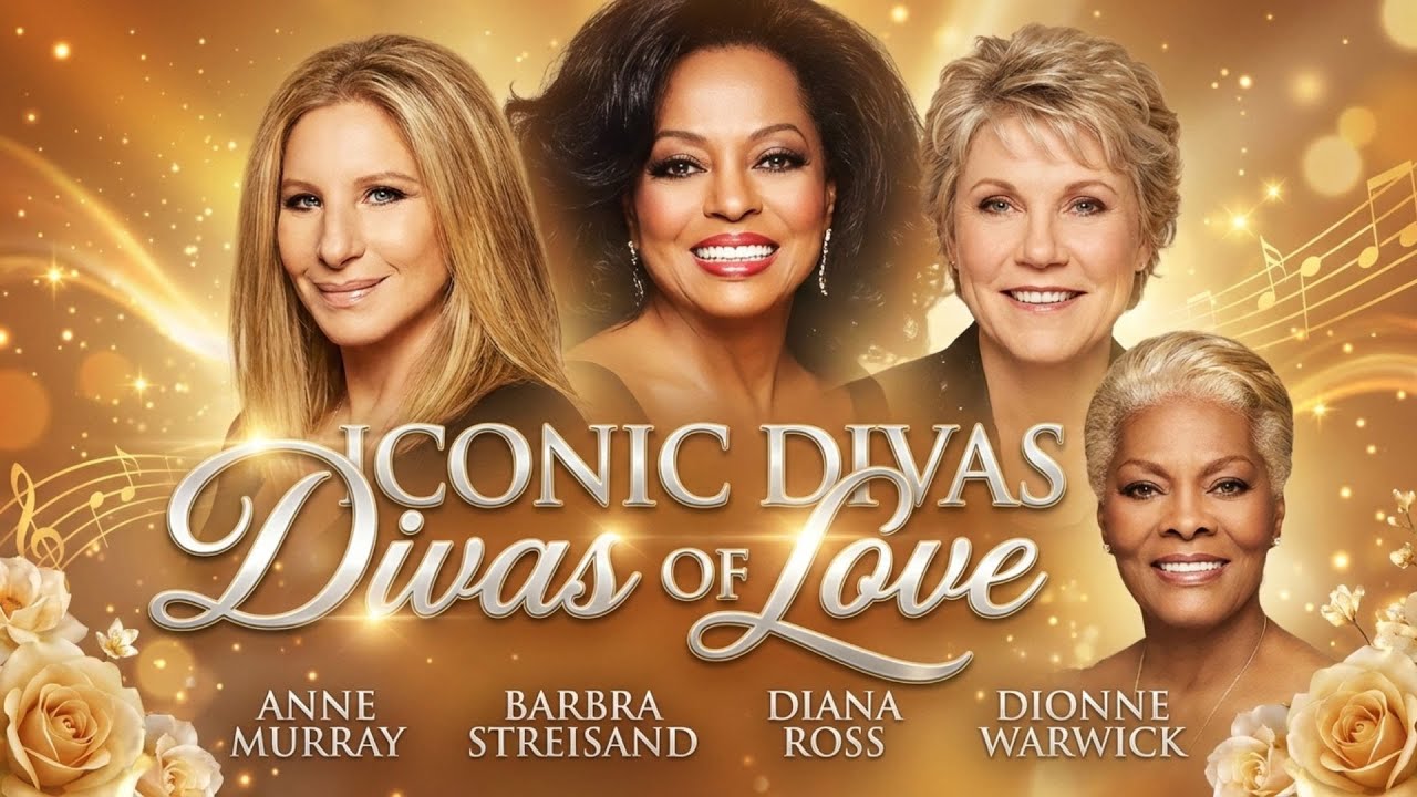 Iconic Divas of Love ✨ Anne Murray, Barbra Streisand, Diana Ross | Timeless Collection