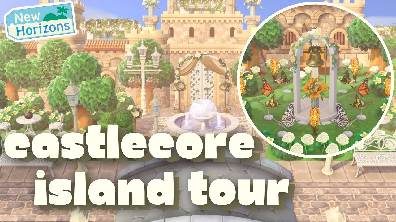 НЕВЕРОЯТНЫЙ тур по острову Каслкор в Animal Crossing 🤯