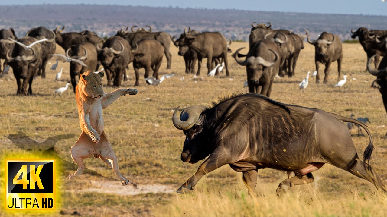 African Animals 4K: The Ultimate Wildlife Moments in Ruma National Park With Real Sounds in 4K