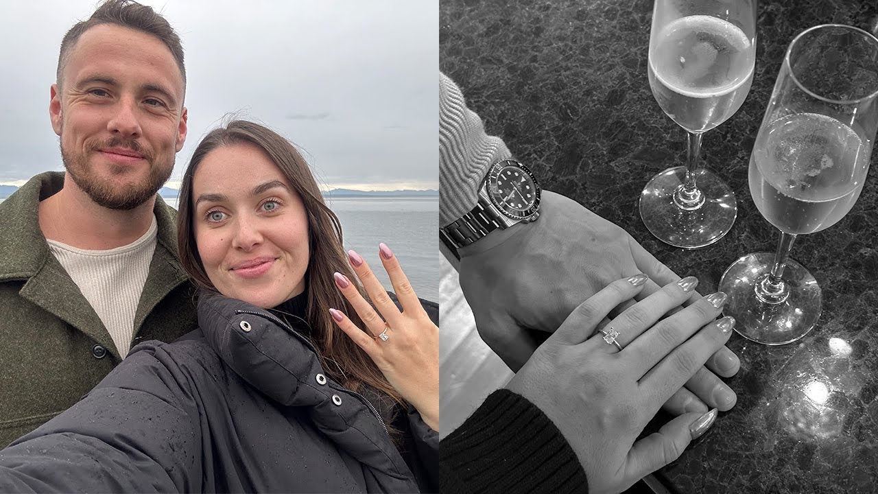 I GOT ENGAGED! 🤍 (unedited footage)