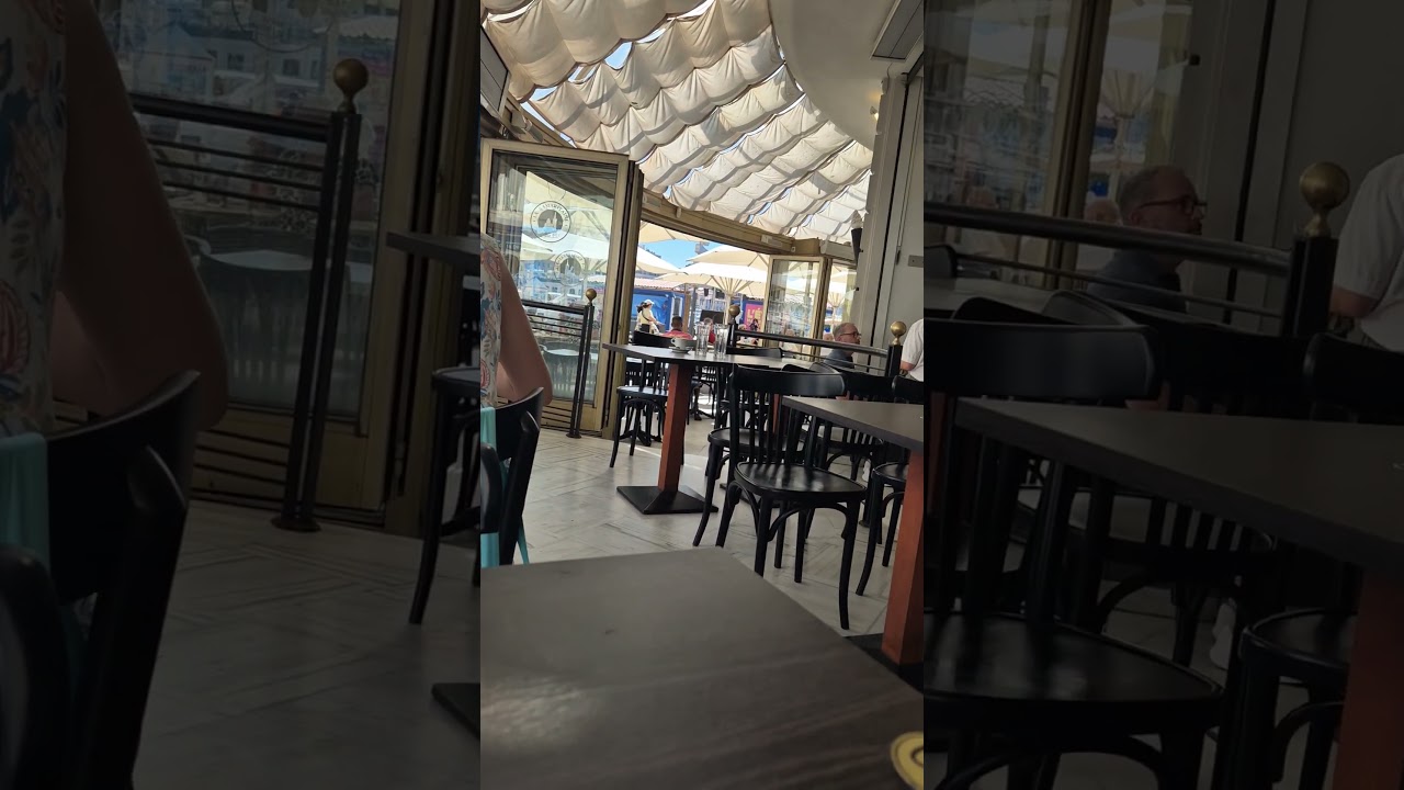 De la "Samaritaine",  terrasse de café, Vieux-Port de Marseille