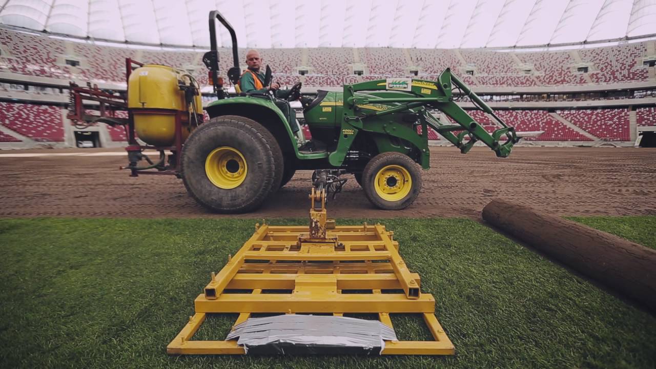Murawa dla reprezentacji Polski: Stadion PGE Narodowy