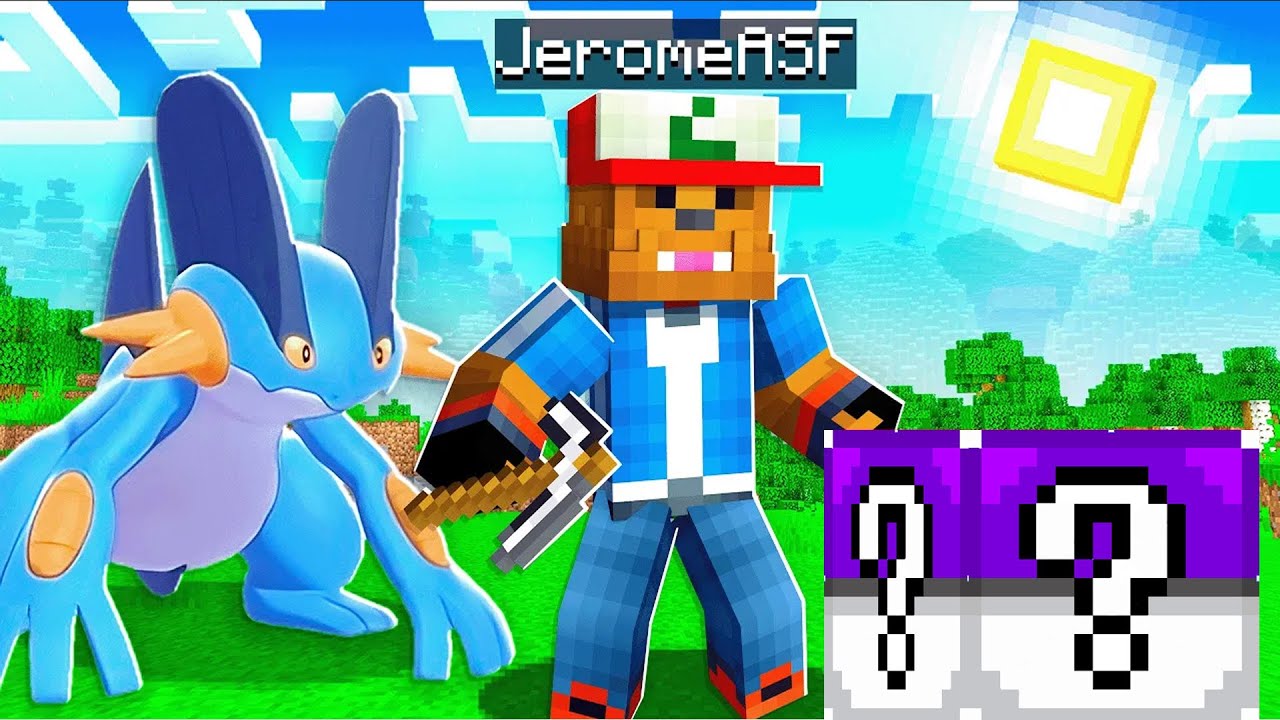 Pixelmon Master Ball LUCKY BLOCKS In Minecraft