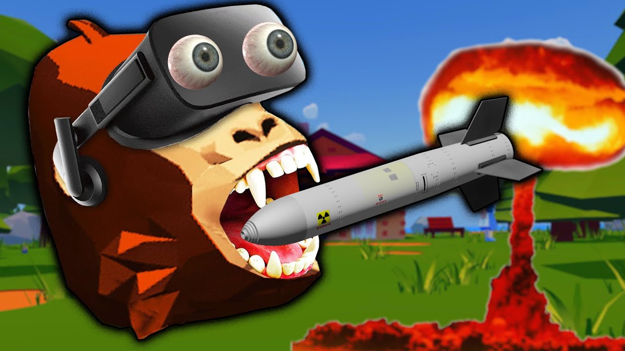 King Kong Numai Că &Icirc;n REALITATE VIRTUALĂ Nuami Că Am TURBAT ȘI MĂN&Acirc;NC TOT!