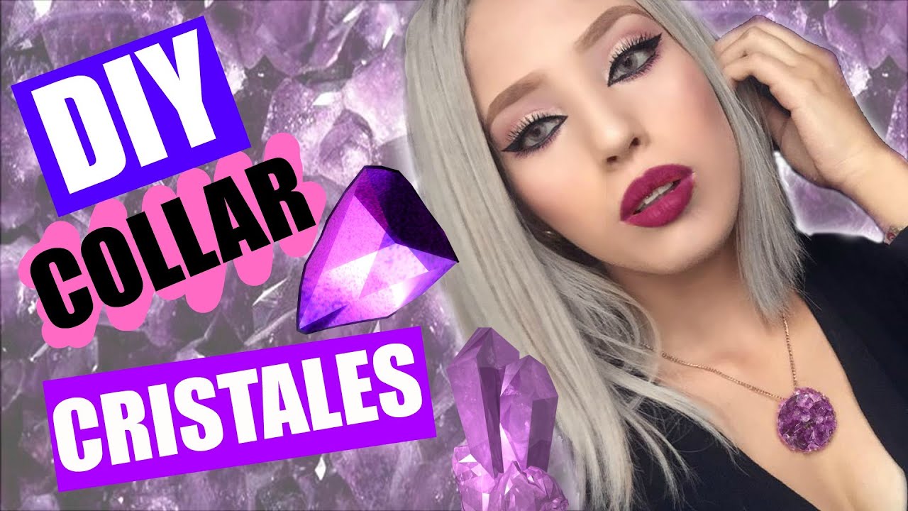 DIY collar cristales