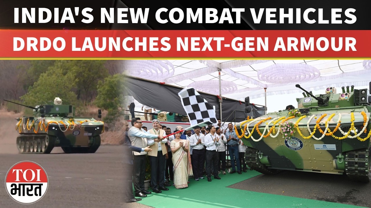 DRDO Unveils Advanced Armoured Platforms | Built For Ladakh, Deserts & Rapid Combat Deployment