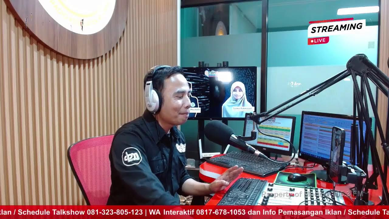 #6 MEDINA 105.3 FM | Talkshow bersama Persatuan Tunanetra Indonesia