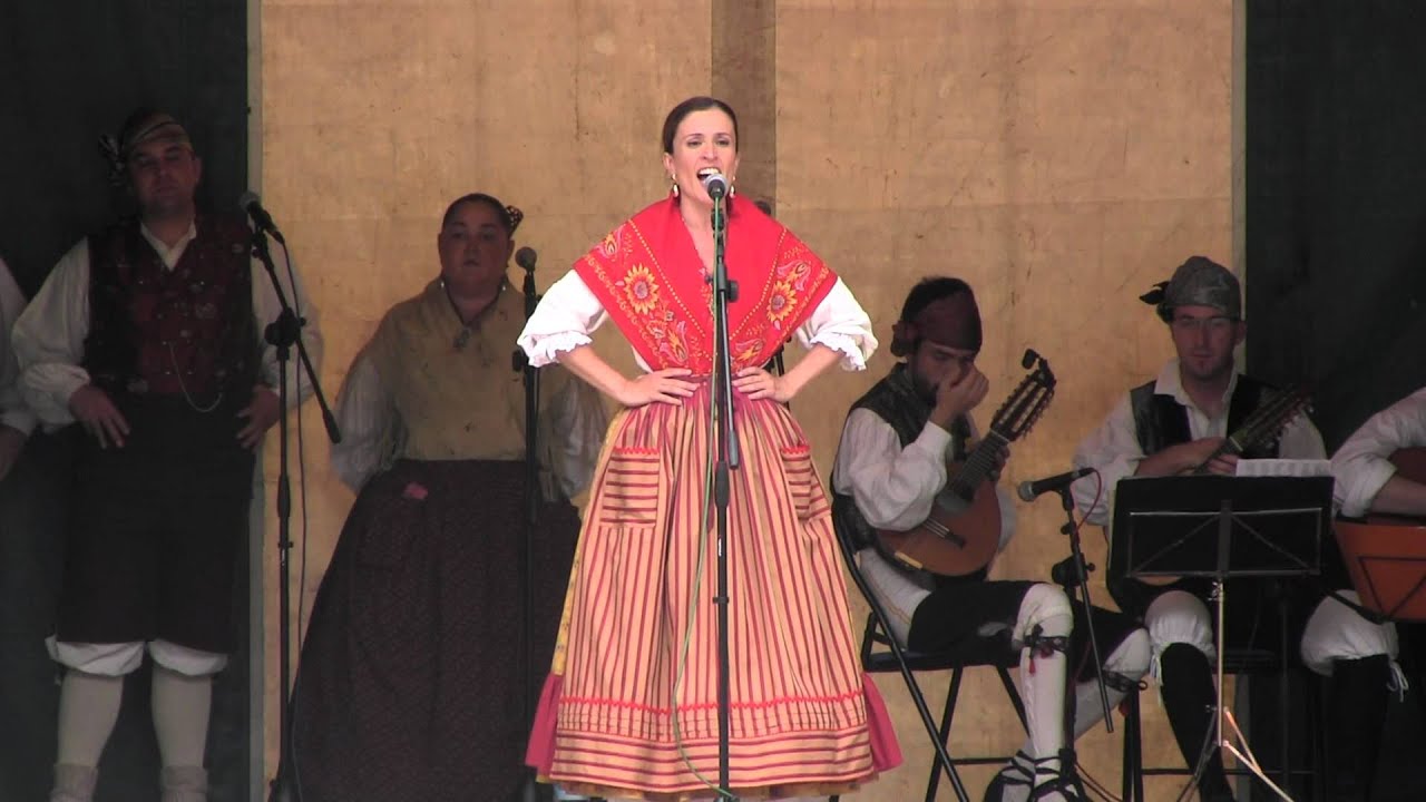 Sale el sol por los Monegros jota cantada aragonesa Fiestas de Vozmediano