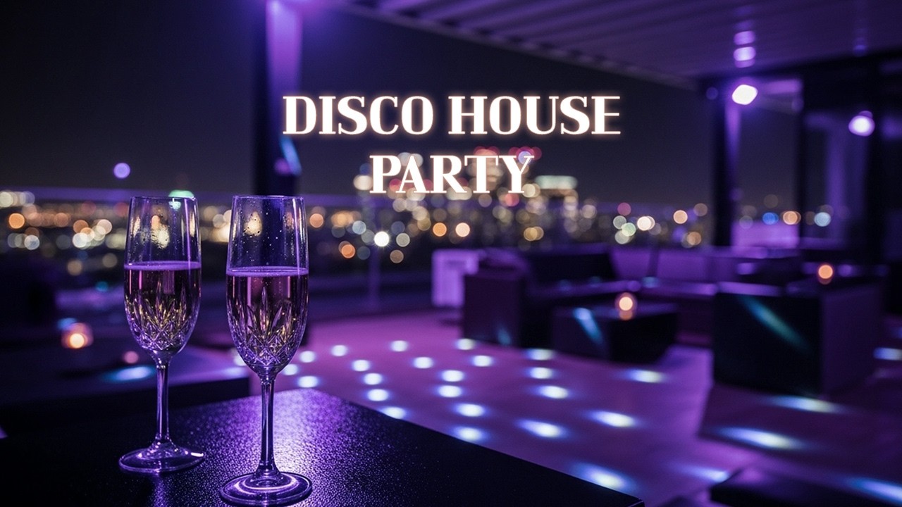 내 방에서 즐기는 루프탑 파티 🍸 | Deep House & Disco Mix 2025