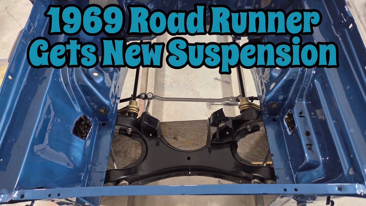 Реставрация передней подвески Road Runner 1969 года #carrestorationproject #mopar #automobile #pl...