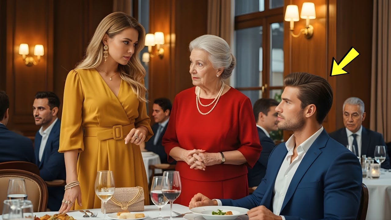 Le negaron una mesa en el cumpleaños 80 de su madre... hasta que un CEO viudo lo cambió todo