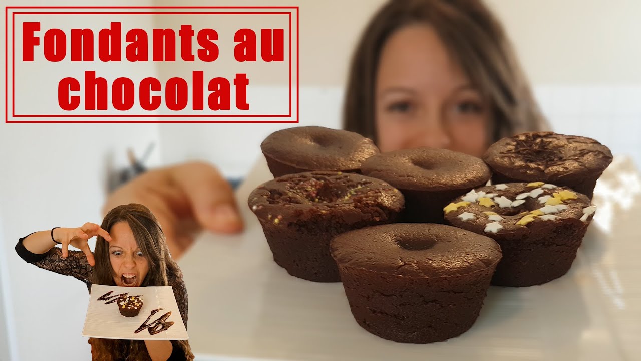 LES MEILLEURS FONDANTS AU CHOCOLAT CŒUR COULANT | VEGAN
