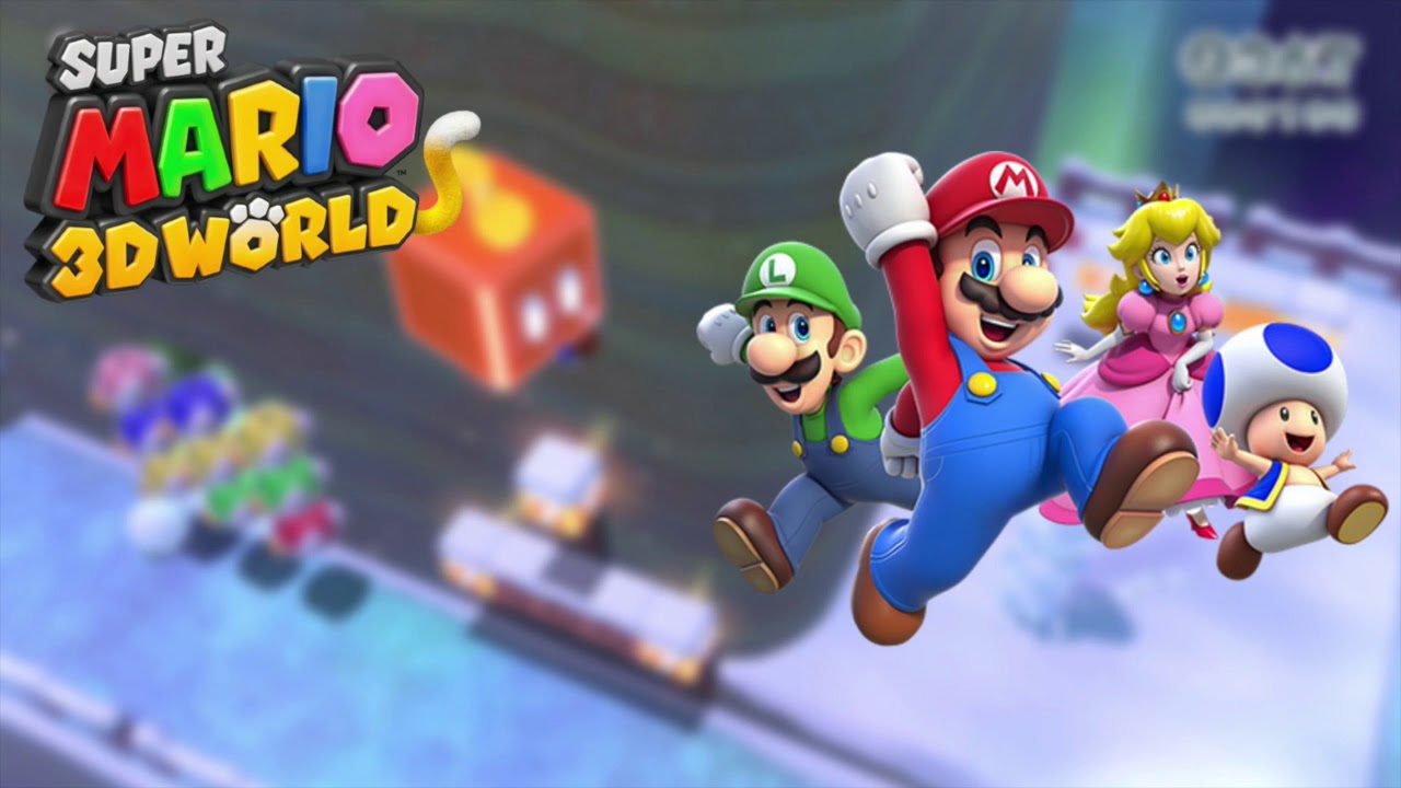 Snowball Park - Super Mario 3D World (Slowed Down)