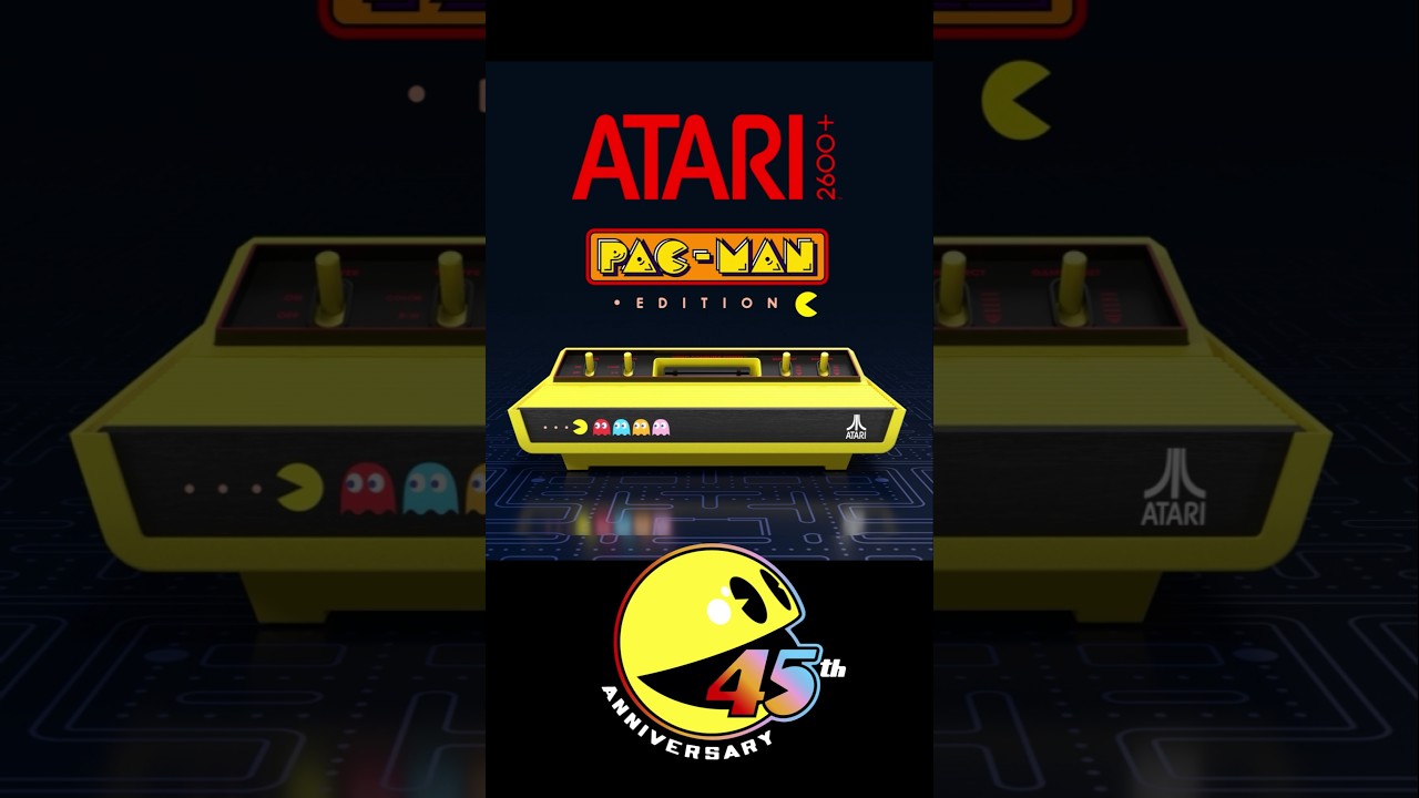Atari 2600+ Pac-Man Edition Console Coming This Fall!