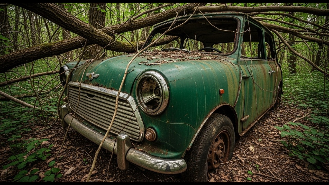 ASMR Car Restoration! Restoring a 1977 British Leyland Mini 1000