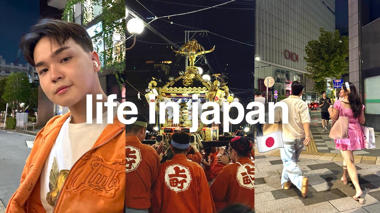 Лето в Японии 🇯🇵 прогулка по Асакусе, уличная еда и местные фестивали