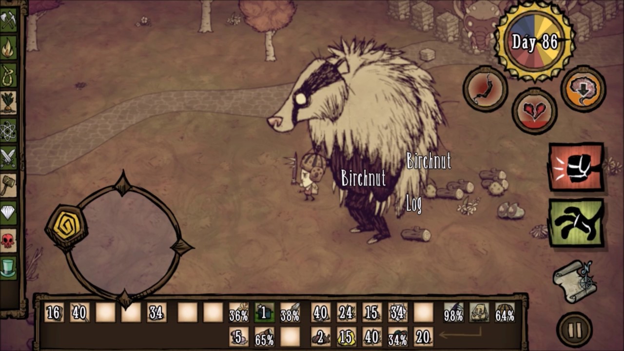 Don't Starve Pocket Edition - Killing Bearger