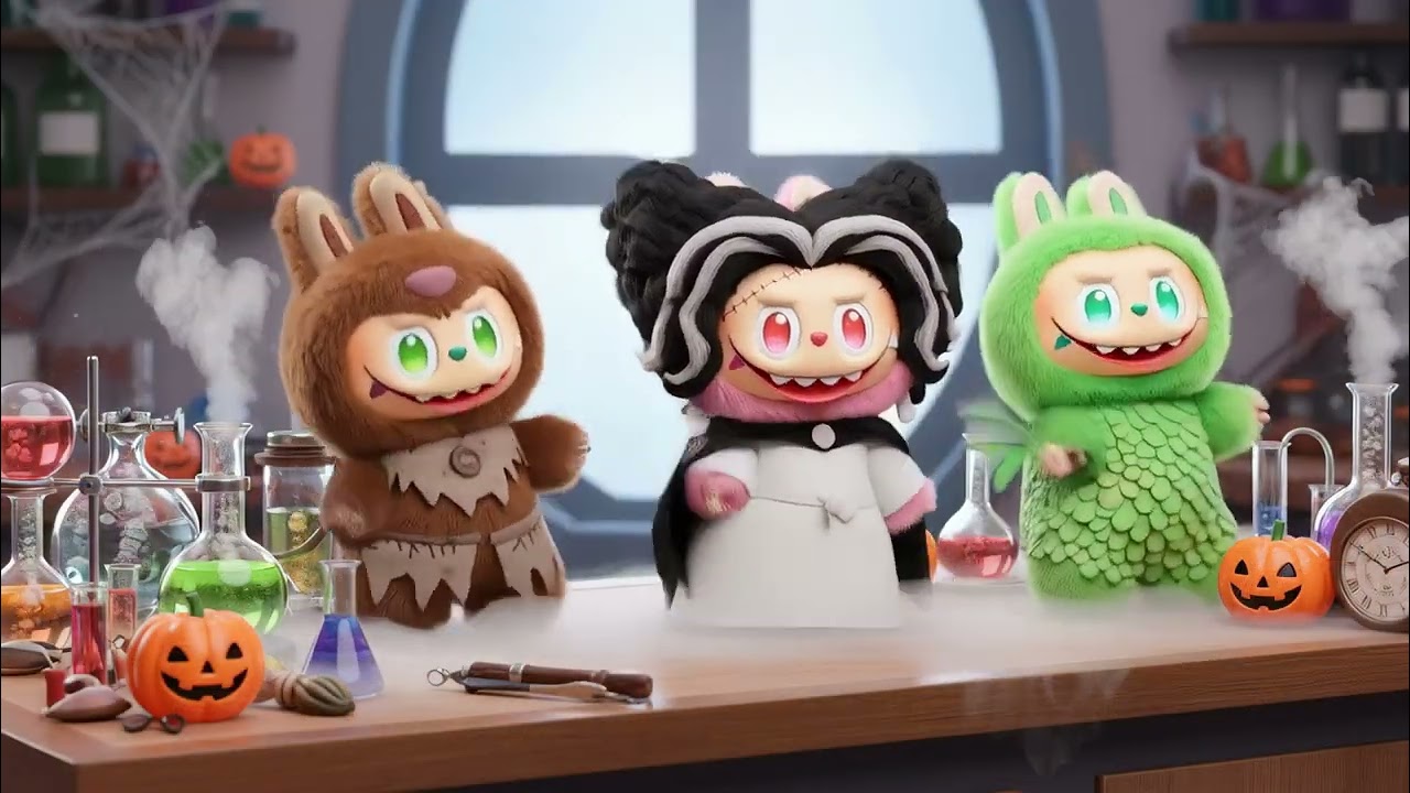 Labubu Halloween Song 4k Music VIdeo