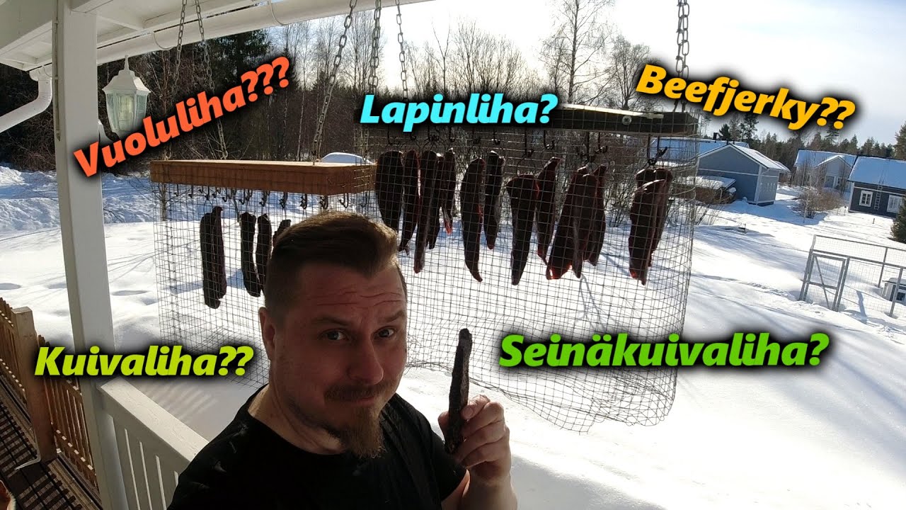 Kuivalihan valmistus kotona