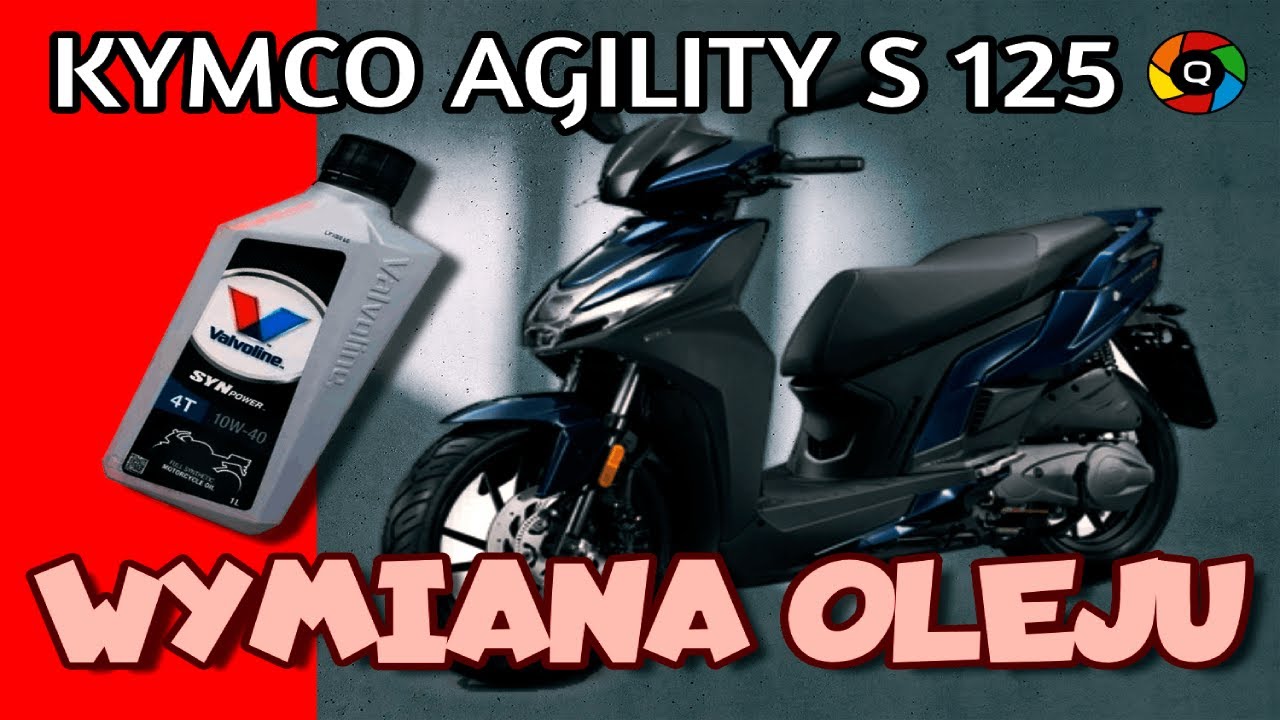 Kymco Agility S 125 - pierwsza wymiana oleju silnikowego, poradnik, rekomendacje