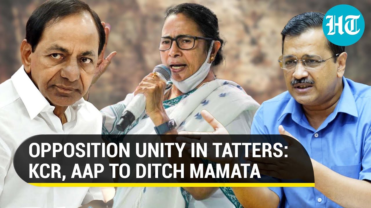 KCR & Kejriwal skip Mamata's Presidential poll huddle; Cracks in opposition exposed again