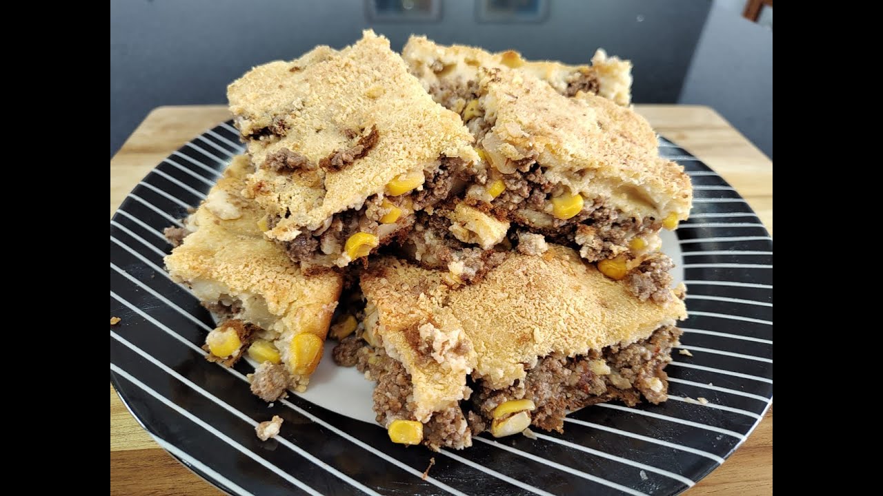 RECEITA DE TORTA DE CARNE MOÍDA FÁCIL DE LIQUIDIFICADOR