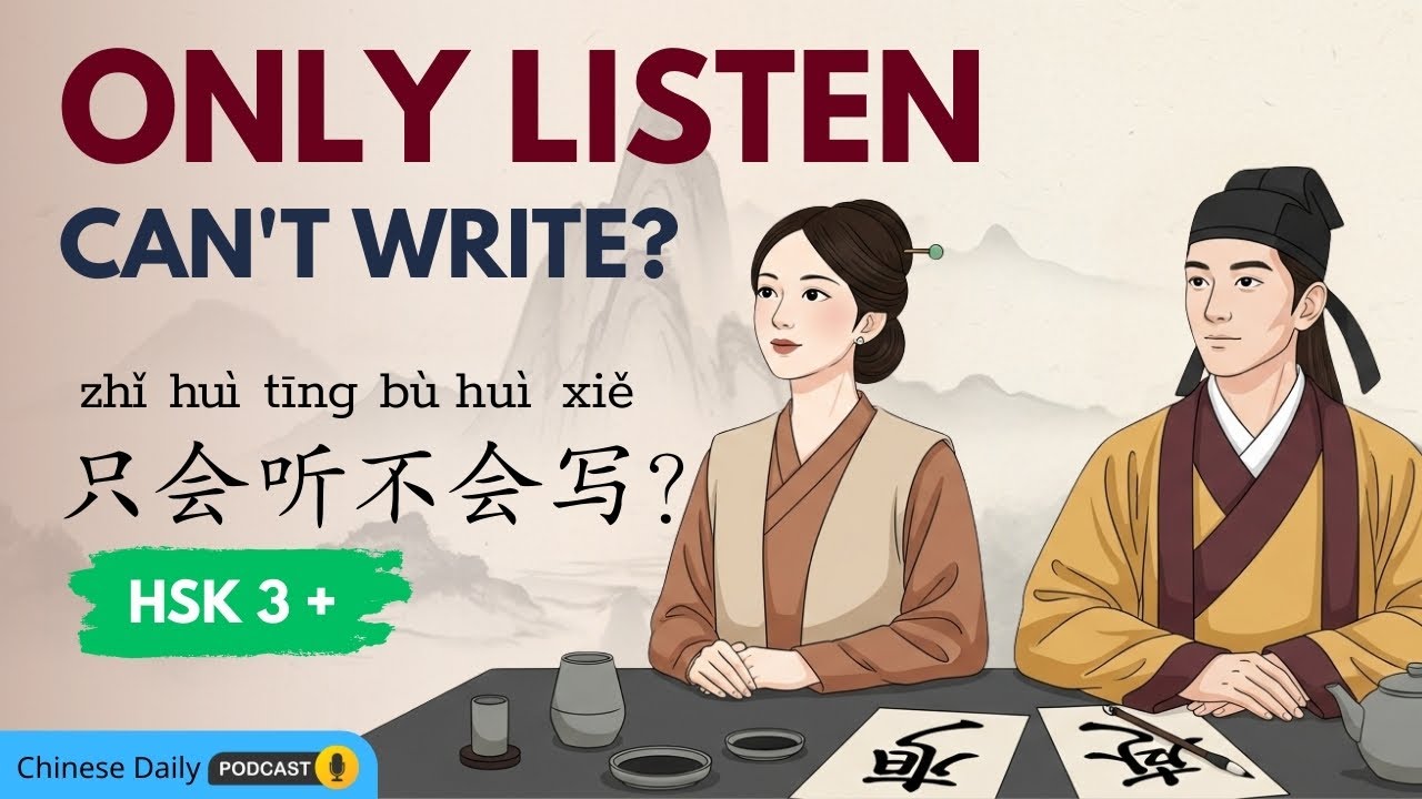 HSK3+ | Понимаете на слух, но не можете читать? Ловушка «眼高手低» | Подкаст о китайском