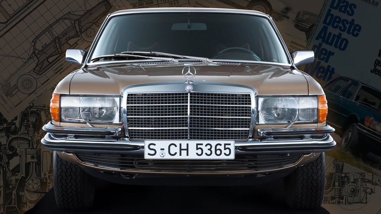 Mercedes-Benz W116 • ДЕД КАБАНА и КРЁСТНЫЙ ОТЕЦ • ИСТОРИЯ S-Klasse 1970-х