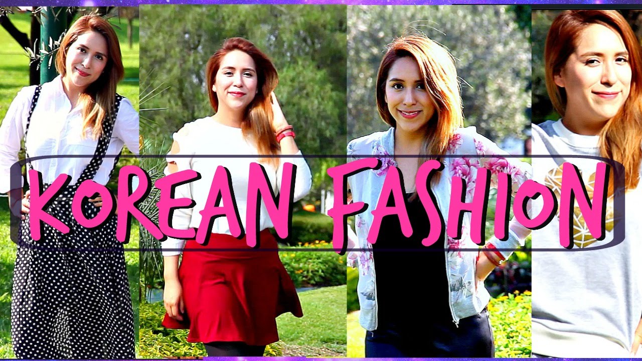 OUTFITS INSPIRADOS EN MODA COREANA ♥Latina Saram