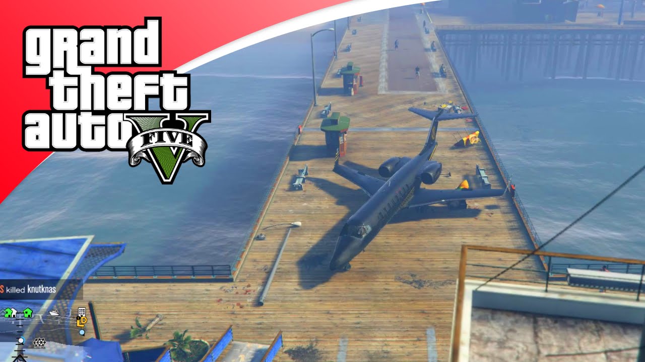 GTA V Freeroam - LANDEN OP DE RAARSTE PLEKKEN! (GTA 5 Online)