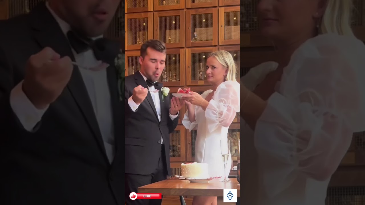 Cake Cutting Gone Wrong #wedding #bride #weddingfails #couple #marriage