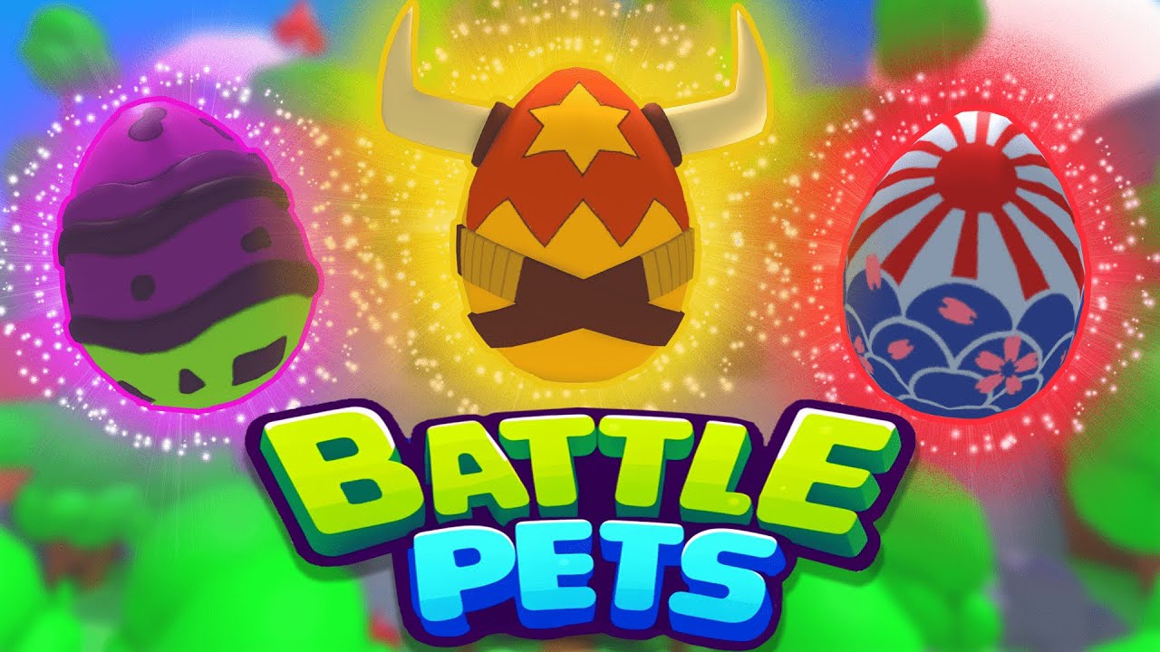 OPENING RARE PET EGGS & GIVEAWAYS - Battle Pets TD on Roblox
