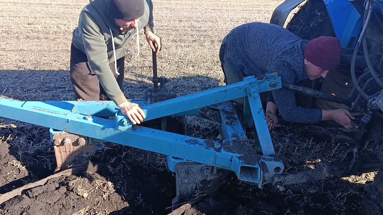 Регуліровка придбаного плуга