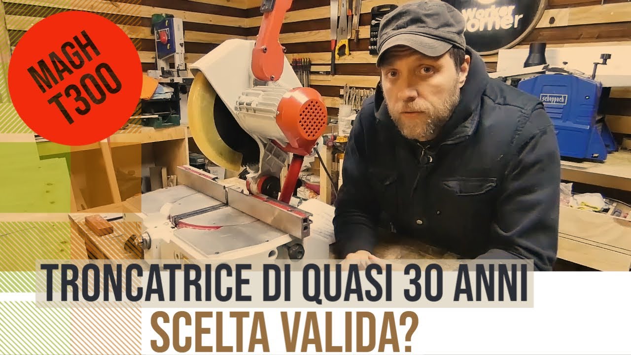 Troncatrice di quasi 30 anni , Scelta valida? Vediamo assieme questa Magh T300
